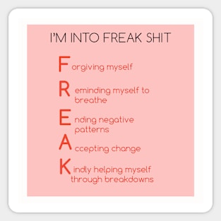 FREAK Sticker